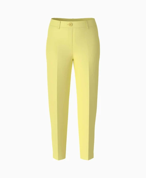 Dames Marccain Collectie Broeken*Broek Wc 81.31 W45 Midden Geel
