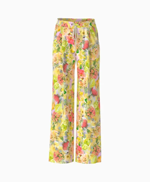 Dames Marccain Collectie Broeken*Broek Wc 81.37 J22 Midden Geel