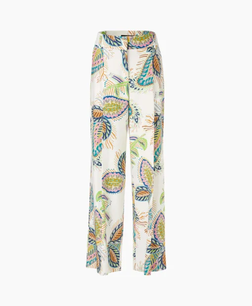 Dames Marccain Collectie Broeken*Broek Wc 81.50 W72 Wit