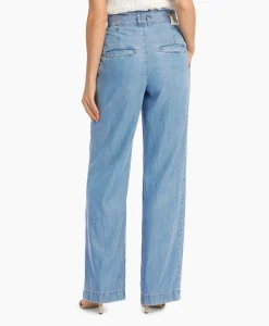 Dames Marccain Collectie Broeken*Jeans Wc 82.16 D63 Licht Blauw