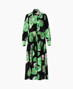 Dames Marccain Collectie Bruiloftskleding*Jurk Vc 21.20 W45 Zwart