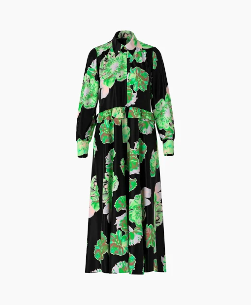 Dames Marccain Collectie Bruiloftskleding*Jurk Vc 21.20 W45 Zwart