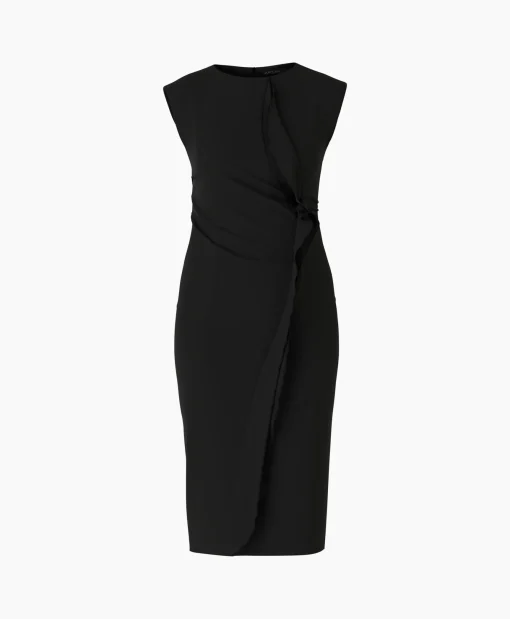 Dames Marccain Collectie Bruiloftskleding*Jurk Wc 21.20 W56 Zwart