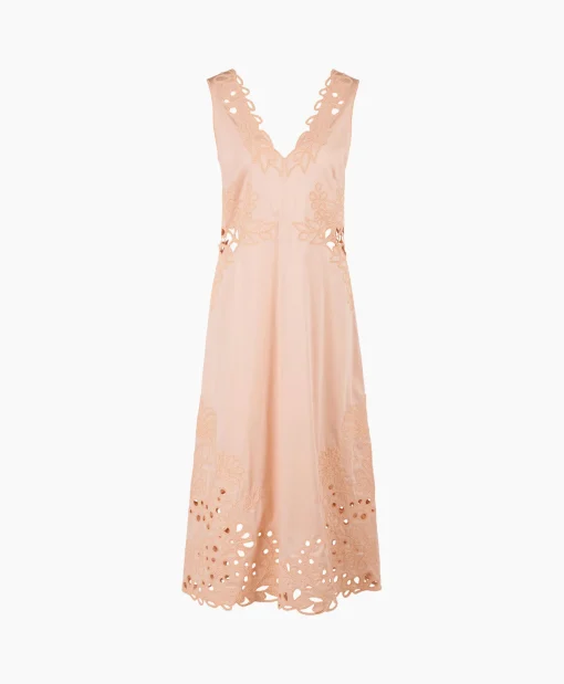 Dames Marccain Collectie Bruiloftskleding*Jurk Wc 21.49 W76 Rose