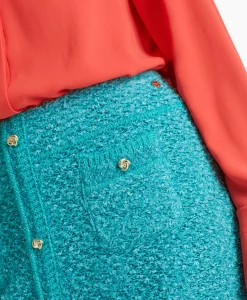 Dames Marccain Collectie Rokken*Rok Wc 71.01 M01 Turquoise