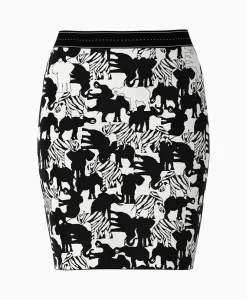 Dames Marccain Collectie Rokken*Rok Wc 71.02 M03 Print + 2 Kleurig