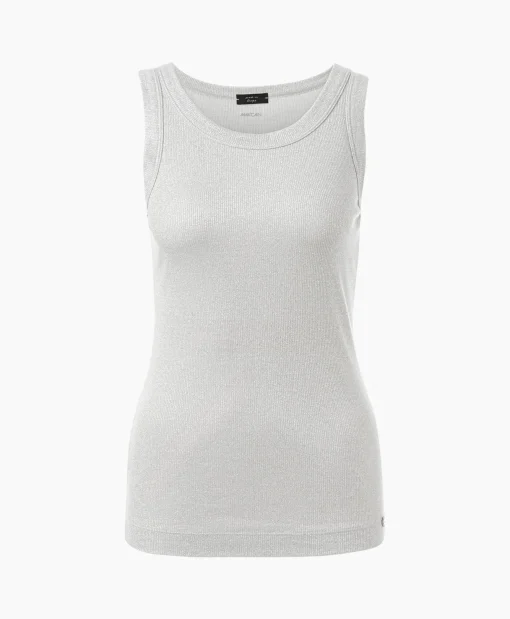 Dames Marccain Collectie T-Shirts & Tops*Top Wc 61.17 J37 Zilver