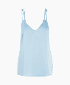 Dames Marccain Collectie T-Shirts & Tops*Top Wc 61.15 W15 Licht Blauw