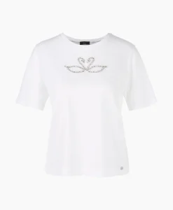 Dames Marccain Collectie T-Shirts & Tops*T-Shirt Wc 48.06 J29 Wit