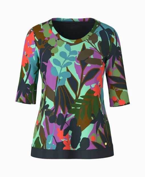Dames Marccain Collectie T-Shirts & Tops*T-Shirt Wc 48.27 J04 Groen