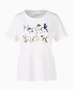 Dames Marccain Collectie T-Shirts & Tops*T-Shirt Wc 48.32 J39 Wit