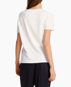 Dames Marccain Collectie T-Shirts & Tops*T-Shirt Wc 48.32 J06 Off White
