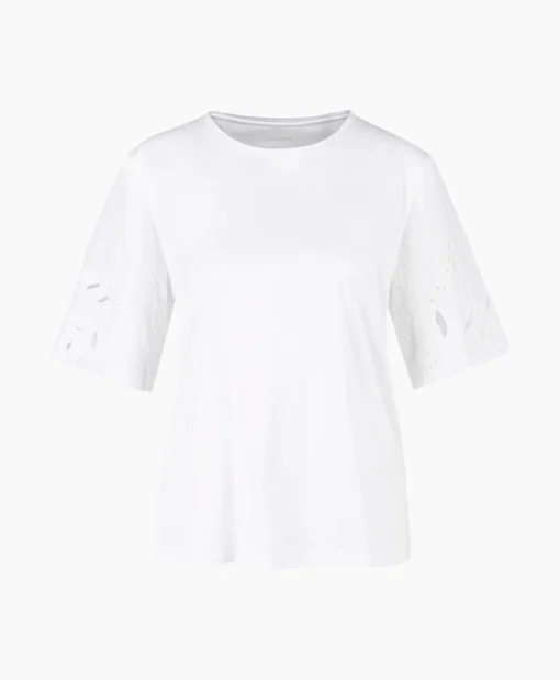 Dames Marccain Collectie T-Shirts & Tops*T-Shirt Wc 48.62 J81 Wit