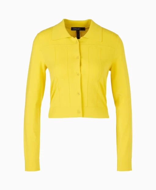 Dames Marccain Collectie Vesten*Vest Wc 39.20 M12 Geel