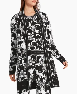 Dames Marccain Collectie Vesten*Vest Wc 39.18 M03 Print + 2 Kleurig