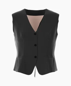 Dames Marccain Collectie Vesten*Vest Wc 37.02 W47 Zwart