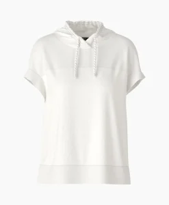 Dames Marccain Sport Blouses*Blouse Ws 55.02 J67 Off White