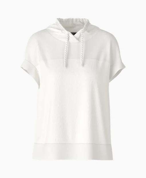 Dames Marccain Sport Blouses*Blouse Ws 55.02 J67 Off White