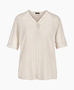 Dames Marccain Sport Blouses*Blouse Ws 55.04 J67 Grijs