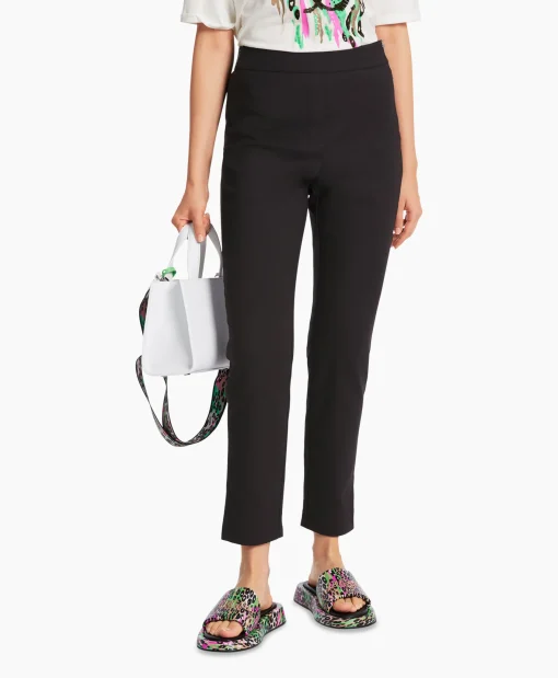 Dames Marccain Sport Broeken*Broek Ws 81.04 W08 Zwart