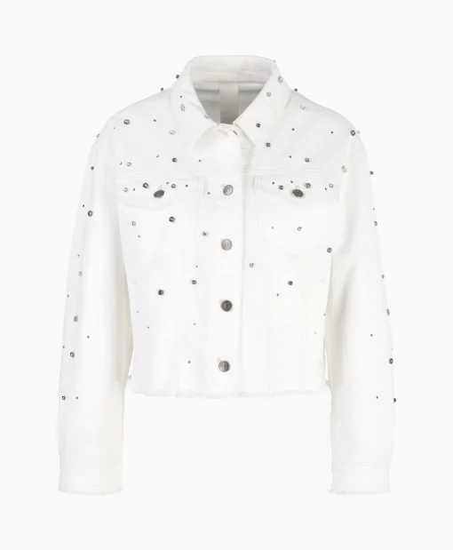 Dames Marccain Sport Jassen*Jack Ws 31.01 D07 Off White