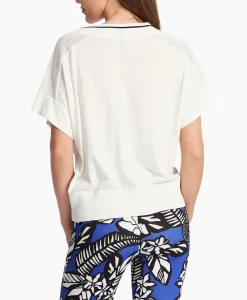Dames Marccain Sport T-Shirts & Tops*Pullover Ws 41.24 M71 Off White