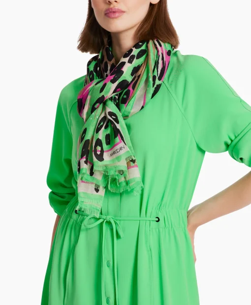 Dames Marccain Sport Sjaals*Shawl Ws B4.07 Z09 Groen