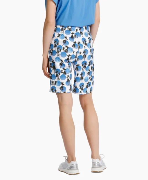 Dames Marccain Sport Broeken*Short Ws 83.06 J77 Donker Blauw