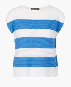 Dames Marccain Sport T-Shirts & Tops*Top Ws 61.16 M36 Donker Blauw