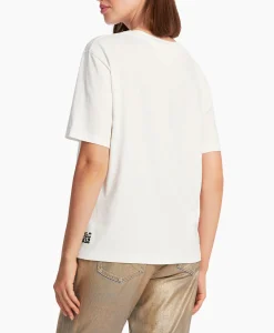 Dames Marccain Sport T-Shirts & Tops*T-Shirt Ws 48.21 J58 Off White