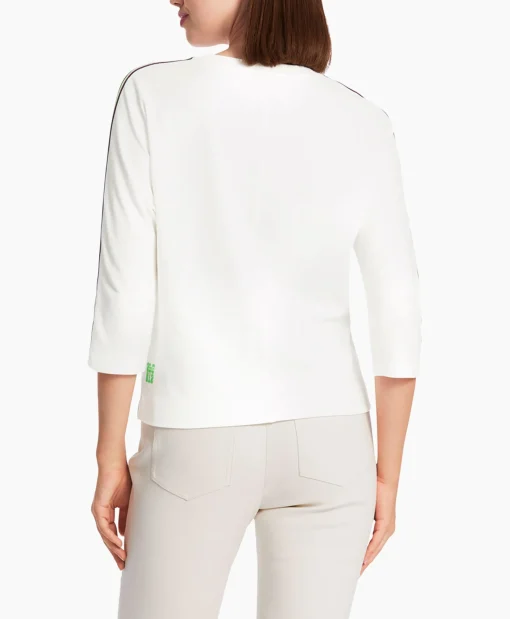 Dames Marccain Sport T-Shirts & Tops*T-Shirt Ws 48.18 J54 Off White