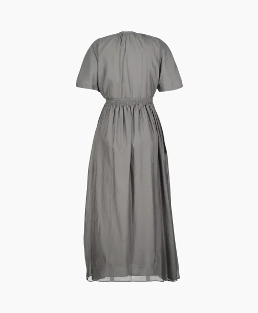 Dames Maxmara Jurken*Maxi Jurk Ribes Taupe