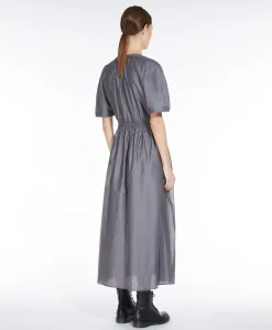 Dames Maxmara Jurken*Maxi Jurk Ribes Taupe