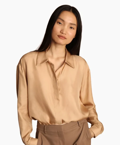 Dames Munthe Blouses*Blouse Lalalu Zand