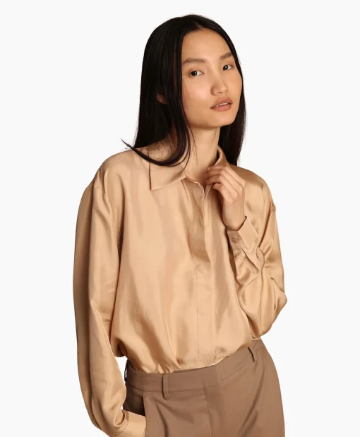 Dames Munthe Blouses*Blouse Lalalu Zand