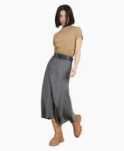 Dames Munthe Rokken*Midi Rok Babe Groen