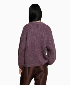 Dames Munthe Truien*Pullover 233-1670-23379 Paars