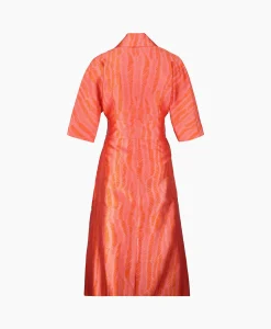 Dames Natan Jurken*Midi Jurk Akim-Nlct01 Rose