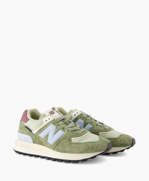 Heren New Balance Sneakers*Sneaker 574 Licht Blauw