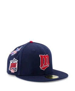 Heren New Era Petten*Pet Coops 59Fifty Minnesota Donker Blauw