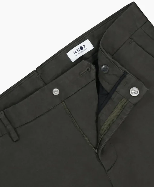Heren Nn07 Broeken*Broek Theo 1420 Groen