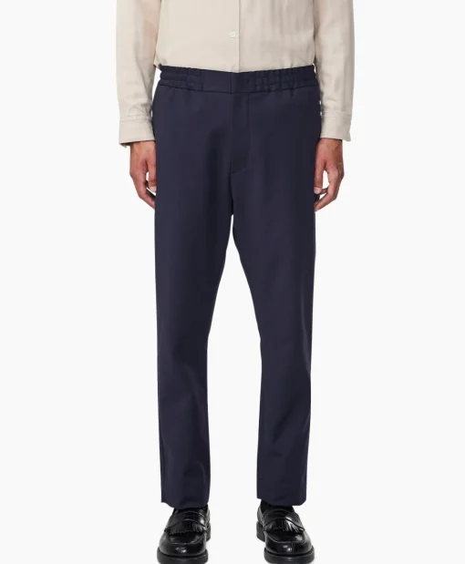Heren Nn07 Broeken*Pantalon Billie Donker Blauw