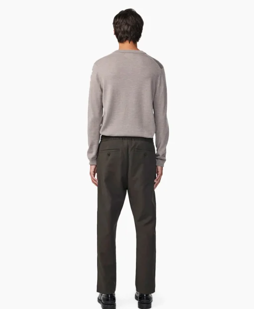 Heren Nn07 Broeken*Pantalon Billie Donker Groen