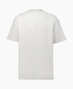 Heren Nn07 T-Shirts*T-Shirt Nat Logo Tee Wit