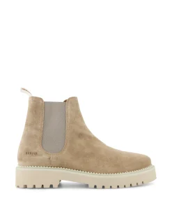 Heren Nubikk Laarzen*Chelsea Boot Logan Rai Bruin