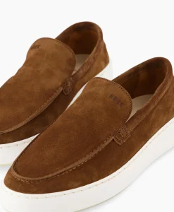 Heren Nubikk Instappers*Loafer Jiro Mio Bruin