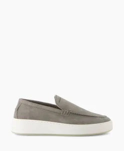 Heren Nubikk Instappers*Loafer Jiro Mio Licht Grijs