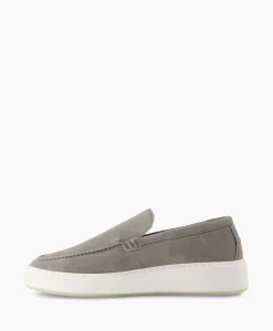 Heren Nubikk Instappers*Loafer Jiro Mio Licht Grijs