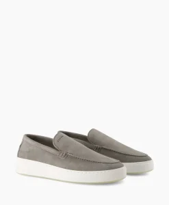 Heren Nubikk Instappers*Loafer Jiro Mio Licht Grijs