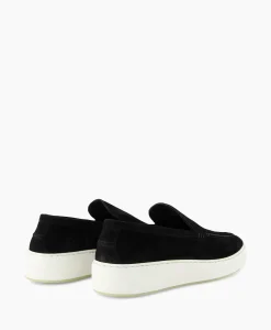 Heren Nubikk Instappers*Loafer Jiro Mio Zwart